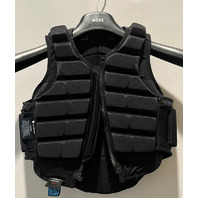 RACESAFE MOTION 3 BLACK MEDIUM REG YOUNG RIDER BODY PROTECTIVE VEST M3YMREGBLACK