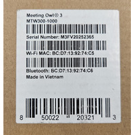 OWL LABS MTW300-1000 MEETING OWL 3 VIDEO CONFERENCE CAMERA