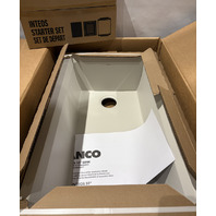 BLANCO INTEOS 33" UNDERMOUNT SINGLE BASIN WORKSTATION SINK 443318 SOFT WHITE