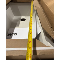 BLANCO INTEOS 33" UNDERMOUNT SINGLE BASIN WORKSTATION SINK 443318 SOFT WHITE