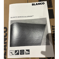 BLANCO INTEOS 33" UNDERMOUNT SINGLE BASIN WORKSTATION SINK 443318 SOFT WHITE