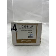 BELL & GOSSETT SSF-12U/LW CIRCULATOR PUMP 103361LF 115V/60HZ DURAGLIDE 1E41