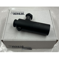 KOHLER MACH TRIPOINT DC 0.125 GPF MATTE BLACK URINAL FLUSH VALVE 10UD00D20-BL