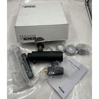 KOHLER MACH TRIPOINT DC 0.125 GPF MATTE BLACK URINAL FLUSH VALVE 10UD00D20-BL