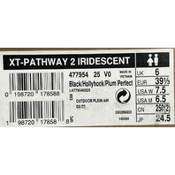 SALOMON XT-PATHWAY 2 IRIDESCENT 477954 BLACK/HOLLYHOCK/PLUM SHOES S W7.5 M6.5 39