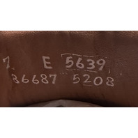 ALLEN EDMONDS COURTSIDE LOW-TOPO LEATHER DRESS SNEAKERS 7 E CHILI LE 5639