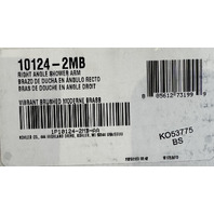 KOHLER AWAKEN K-26914-Y-2MB VIBRANT BRUSHED MODERNE BRASS SHOWER BUNDLE