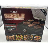 NINJA GR100 SIZZLE SMOKELESS INDOOR GRILL 14"