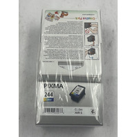 3 PACK CANON PIXMA CL-244 FINE CARTRIDGE GENUINE 3 COLORS