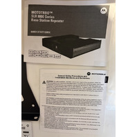 MOTOROLA SLR8000 BASE STATION REPEARTER WIRELESS COMM SYSTEM T8319A 100WATTS