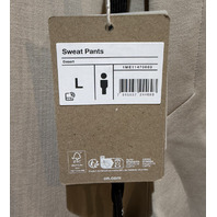 ON CLOUD 1ME11470603 ON RUNNING MENS SWEAT PANTS IN DESERT SIZE L LARGE