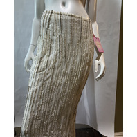 OCEANUS X DAPHNE APHRODITE'S WHITE CO-ORD SKIRT SIZE M MEDIUM JERSERY WHITE SD