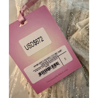 OCEANUS X DAPHNE APHRODITE'S WHITE CO-ORD SKIT SIZE S SMALL JERSERY WHITE