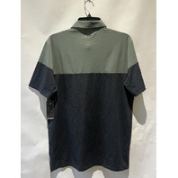 TRAVIS MATHEW MEN HEATER PRO CB POLO 1MAB062 DARK OLIVE SIZE MEDIUM M NWT