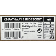 SALOMON XT-PATHWAY 2 IRIDESCENT 477954 BLACK/HOLLYHOCK/PLUM SHOES W10.5 M9.5 43