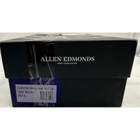 ALLEN EDMONDS CARSON WINGTIP 7915 MENS 10D HYBRID LACE-UP WALNUT LEATHER SHOES