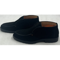 SANTONI ROCK-OW-SEYN01 MENS US 10 UK 9 BLACK SUEDE BOOTS MGDC17823NEOBSEYN01