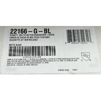 KOHLER 22181-G-BL MATTE BLACK ESSENTIALS SHOWERING PACKAGE 1.75 GPM