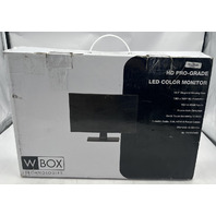 WBOX TECHNOLOGIES 19M38D 18.5" HD PRO-GRADE LED COLOR MONITOR