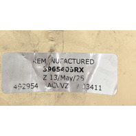 CUMMINS 3965402RX FUEL INJECTION PUMP 492954 PART REMAN