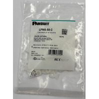 LOT OF 1000 PANDUIT LPMS-S8-C LOW PROFILE CABLE TIE MOUNTS