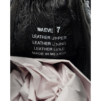 FREEBIRD MAEVE WOMEN'S BLACK SNAKE BOOTIES BOOTS US 7 UK 5 BLACK LEATHER