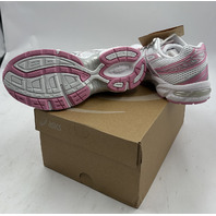 ASICS GEL-1130 WHITE/PURE SILVER PINK RUNNING SHOE SZ 6 WOMENS EU37 1202A507-100