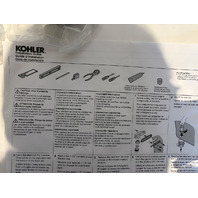 KOHLER OVERFLO SLOTTED OVERFLOW BATH DRAIN 7272-2BZ OIL-RUBBED BRONZE