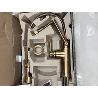BRIZO ARTESSO 1.8 GPM PULL DOWN KITCHEN FAUCET W MAGNEDOCK 63125LF-GL LUX GOLD
