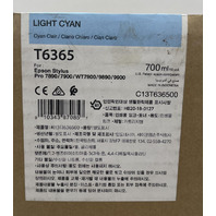 EPSON STYLUS PRO CARTRIDGE LIGHT CYAN T6365 700ML 04/26 2026