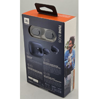 JBL HARMON TUNE BUDS TRUE WIRELESS BLUETOOTH NOISE CANCELING EARBUDS NAVY