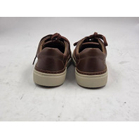 ALLEN EDMONDS PORTER CITY DERBY MENS LACE-UP LEATHER DRESS SNEAKERS SZ 8 D CHILI