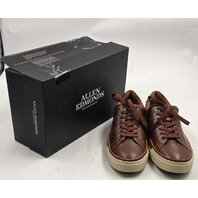 ALLEN EDMONDS PORTER CITY DERBY MENS LACE-UP LEATHER DRESS SNEAKERS SZ 8 D CHILI