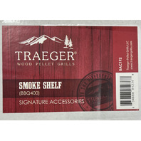 TRAEGER SMOKE SHELF GRILL ACCESSORY BAC192 BBQ400 SELECT PRO ELITE