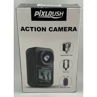 PIXLRUSH 4K MINI POV ACTION CAMERA W WATERPROOF 30 METER CASING B0GJ5RFHQ8