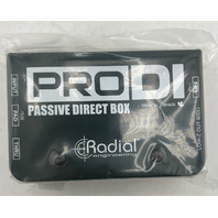 RADIAL ENGINEERING PRODI SINGLE-CHANNEL STEREO PASSIVE DIRECT BOX R800 1100 00