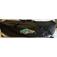 COBIZI 10X10 POP UP CANOPY REPLACEMENT FRAME WHITE STEEL NO TOP NO WALLS W/BAG