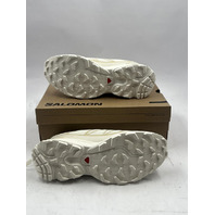 SALOMON XT-6 474453 VANILLA ICE/ALMOND MILK OUTDOOR SHOES SIZE W9.5 M8.5 EU42