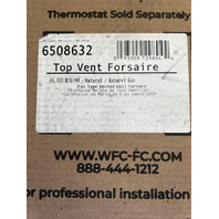 WILLIAMS FORSAIR COUNTERFLOW TOP VENT WALL FURNACE 55K-65K BTU/HR 6508632