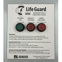 BENDER LIFEGUARD GFGC LG100-600-120-3/4-6-PA-CH-XSLU 120-600V 100A GROUND FAULT