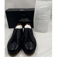 ALLEN EDMONDS BANKS 8977 MENS 8.5D BLACK LEATHER SLIP-ON SHOES