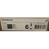 ON CLOUD CLOUDZONE 3WF10071926 ICE/BLACK WOMENS SIZE 6 EU 37 ATHLETIC SHOES