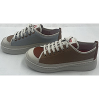 CAMPER TWINS K201626-012 WOMENS MULTICOLOR CASUAL LEATHER SNEAKERS EU 37 US 7