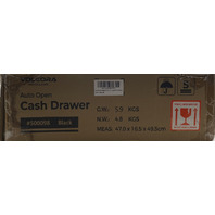 VOLCORA 500098 AUTO OPEN BLACK CASH DRAWER 