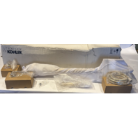 KOHLER T97328-4-2MB PURIST FREESTANDING BATH FAUCET VIBRANT BRUSHED MODERN BRASS