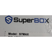 SUPERBOX S7MAX SMART MEDIA PLAYER 6K ANDROID 12 1000M ETHERNET WIFI 6