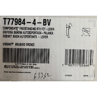 KOHLER T77984-4-BV FREESTANDING BATH FIXTURE LEVER VIBRANT BRUSHED BRONZE