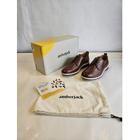 AMBERJACK PO1024001 THE ORIGINAL COFFEE MENS SHOES US 7 EU 40