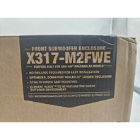 ROCKFORD FOSGATE X317-M2FWE 10" LOADED SUBWOOFER ENCLOSURE CAN-AM MAVERICK X3