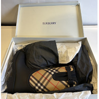 BURBERRY RUBBER MARCH STAMP HIGH BOOTS NEW US WOMENS SZ 10 81116771